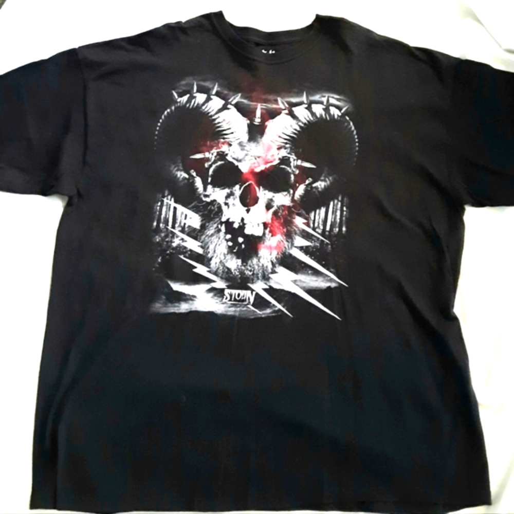 Stolin- Mnhttn, Bklyn, Queens, Bronx, Staten, Men's Black T-Shirt, Size 3XL
